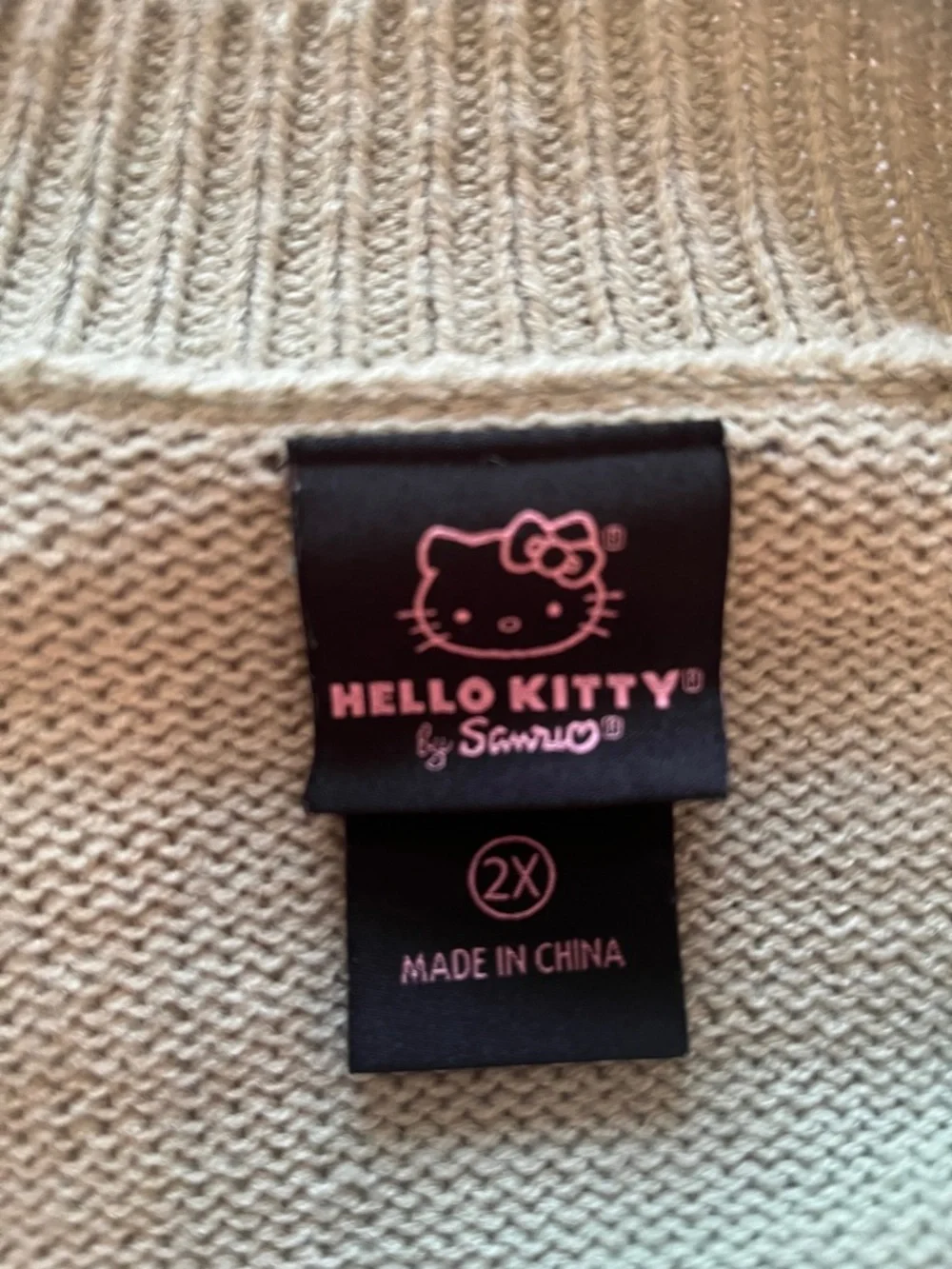 Hello Kitty Mushroom Hot Topic Skimmer Cardigan - Picture 8 of 11